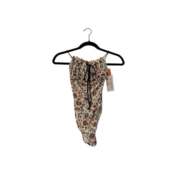 NWT FREE PEOPLE x Baben Antoinette Printed One-Piece Swimsuit - Picture 4 of 6